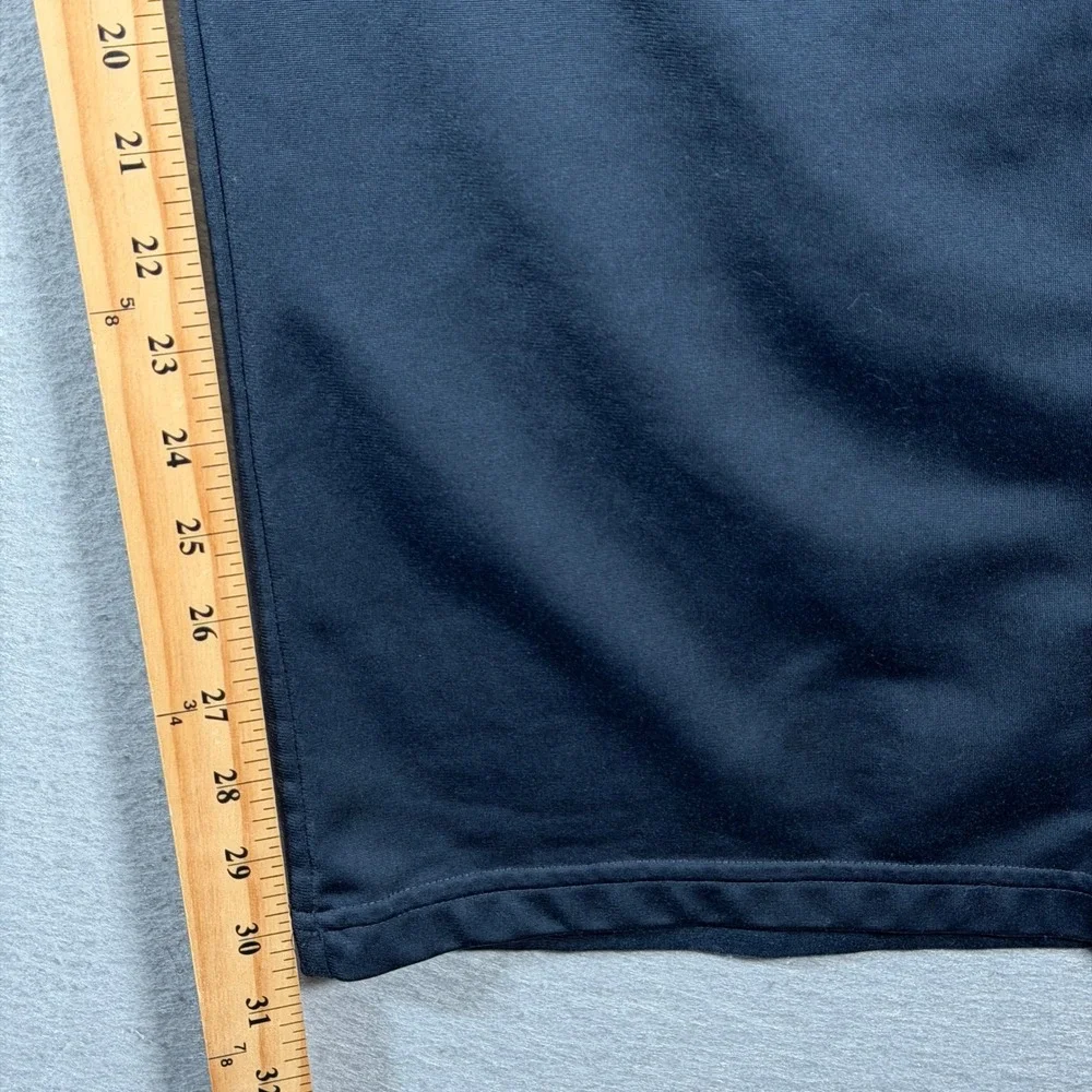 Vintage Adidas Men Blue Track Pants Athletic‎ Side Stripe Elastic Waist 2XL
